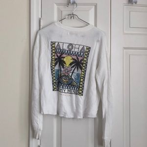 Aloha on my mind sweatshirt - spiritual gangster